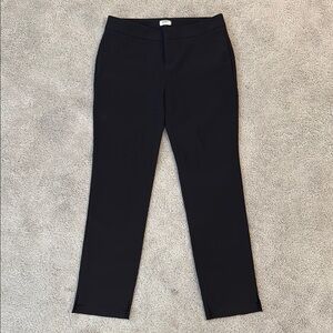 Ecru Trousers | Tailored Fit | Size 2 | Black